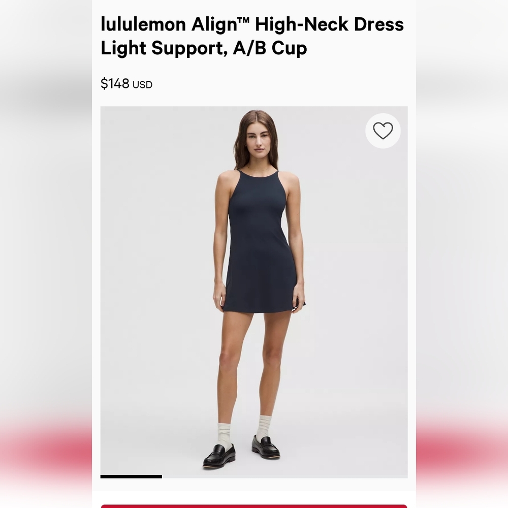 Lululemon High Neck Athletic Dress